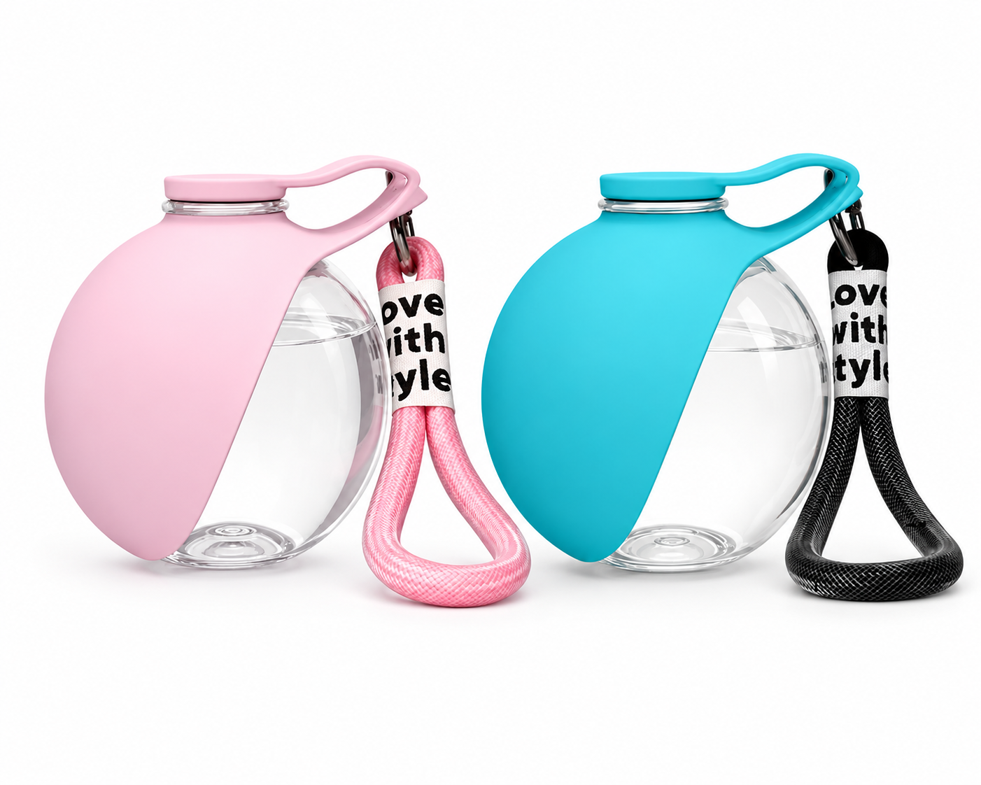 2-in-1 Portable Dog Water Bottle and Food Container